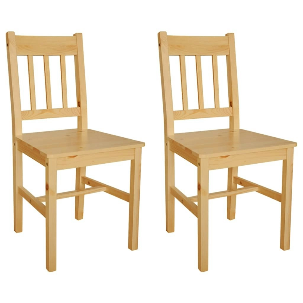 Dining Chairs 2 pcs Pinewood 241514