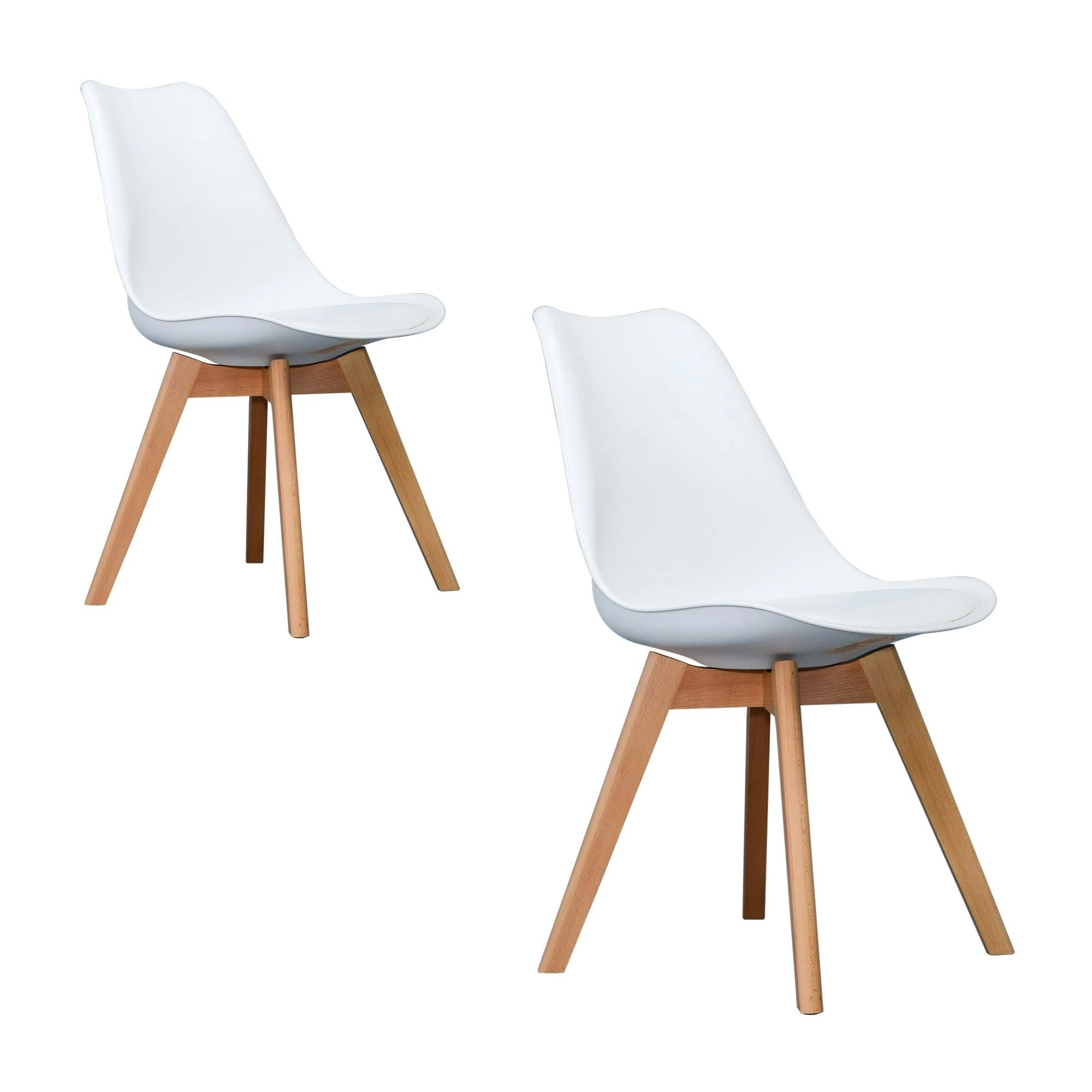 Lucian Set of 2 Dining Chair White