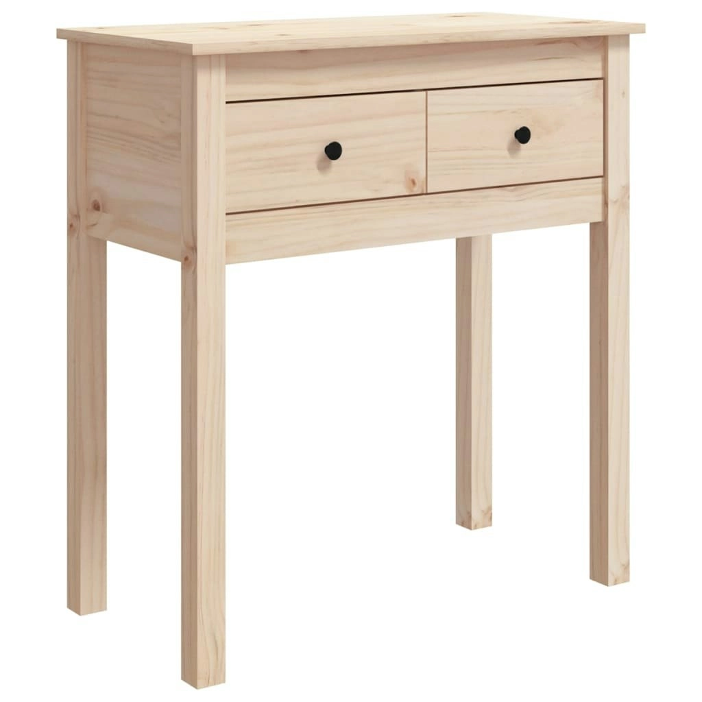 Console Table 70x35x75 cm Solid Wood Pine 814609