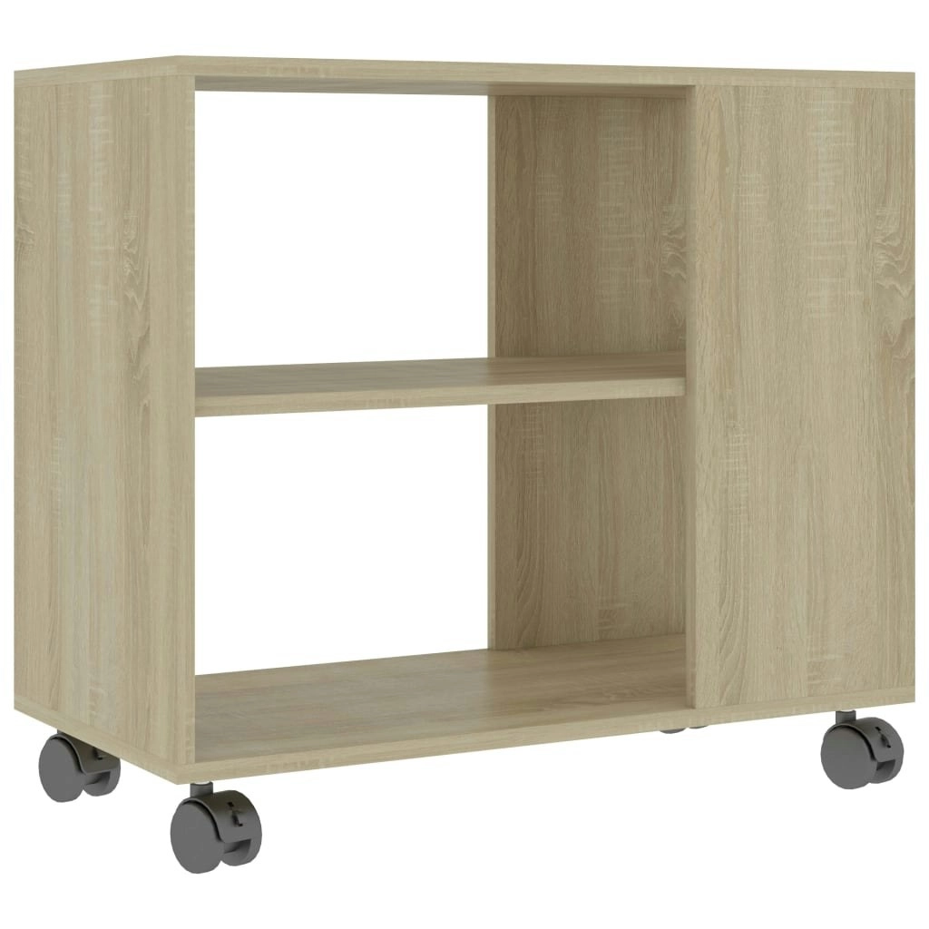 Side Table Sonoma Oak 70x35x55 cm Engineered Wood 802123