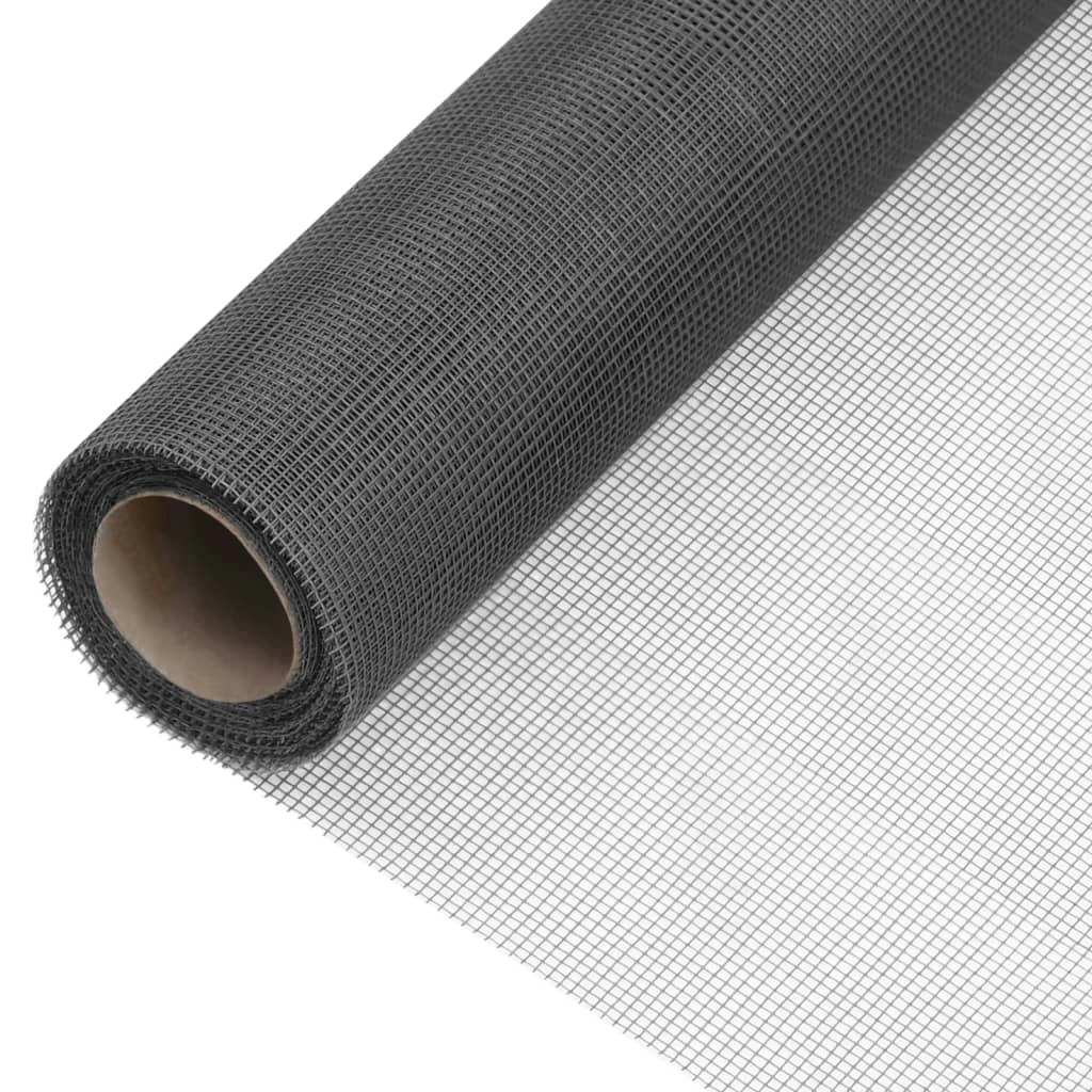 Mesh Screen Fiberglass 80x500 cm Black 150858