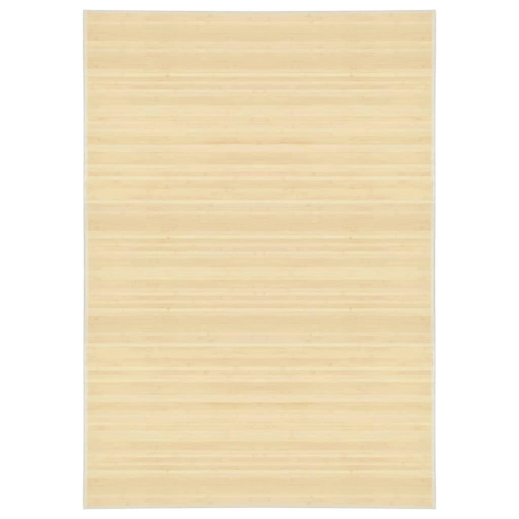 Rug Bamboo 160x230 cm Natural 247203