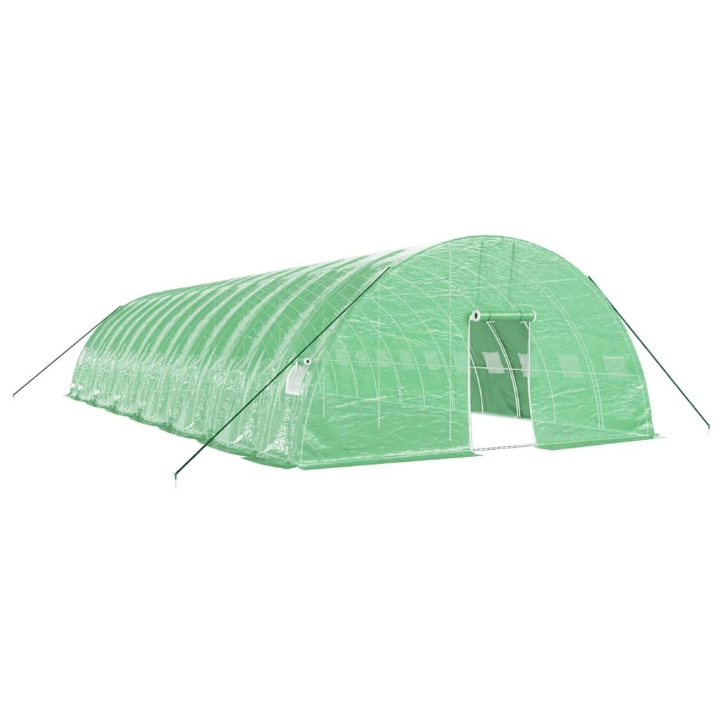 Greenhouse with Steel Frame Green 84 mÂ² 14x6x2.85 m 3188110