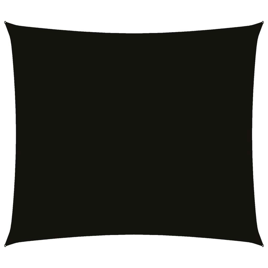 Sunshade Sail Oxford Fabric Rectangular 2x2.5 m Black 135749