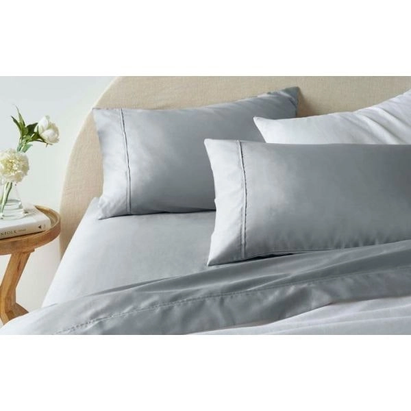 1900TC Grey Cotton Rich Sheet Set by Accessorize