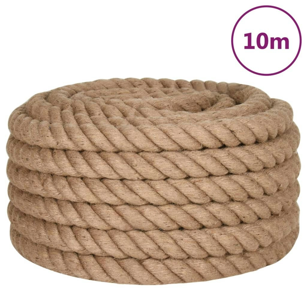 Jute Rope 10 m Long 50 mm Thick 153779