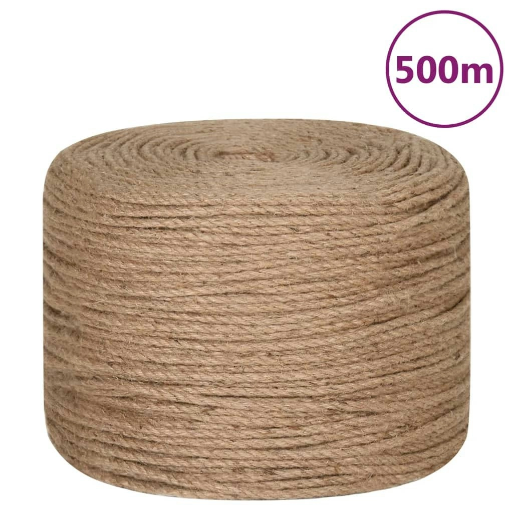 Rope 100% Jute 6 mm 500 m 91271