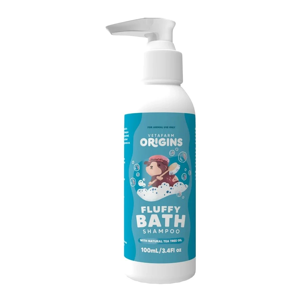 Vetafarm Origins Fluffy Bath Shampoo For Small Animals - 100ml