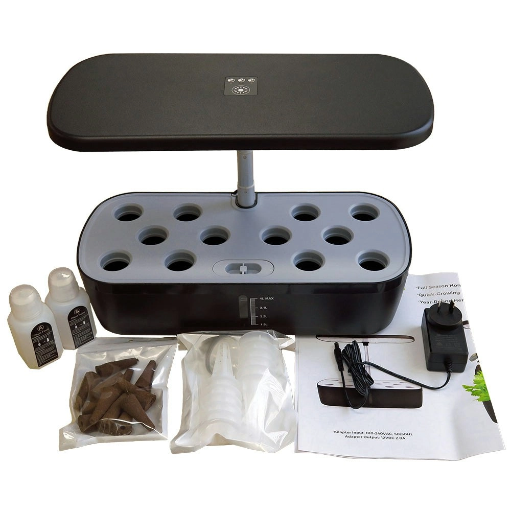 Hydroponics Growing System Indoor Germination Kit with efficiency LED Grow Light