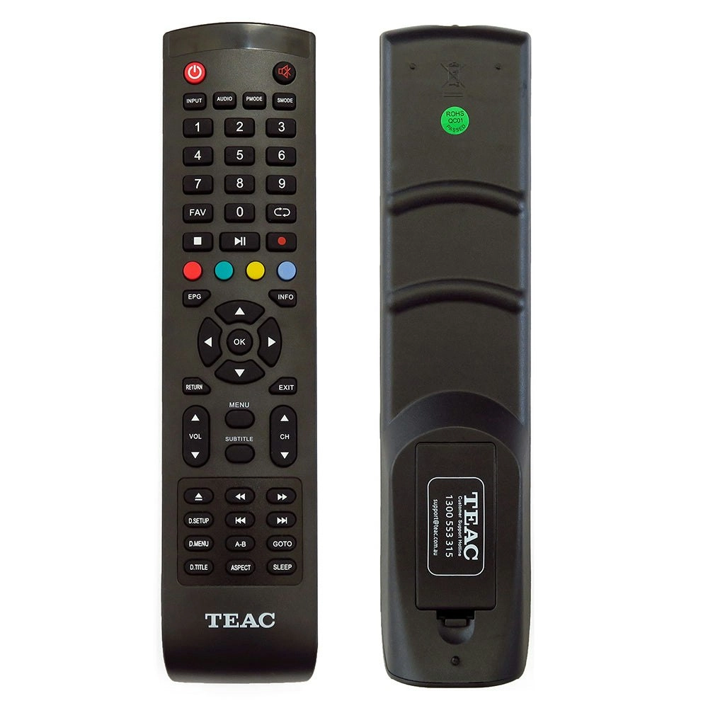 Teac TV DVD COMBO Original Remote Control TRC1000 240602000542 GD3 A1 A317 A118 SERIES