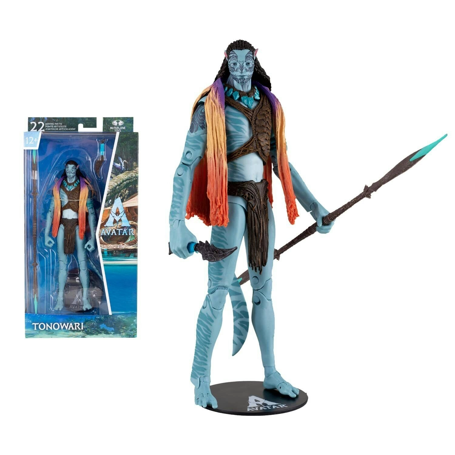 McFarlane Disney Avatar -World of Pandora Tonowari Avatar Movie 7"