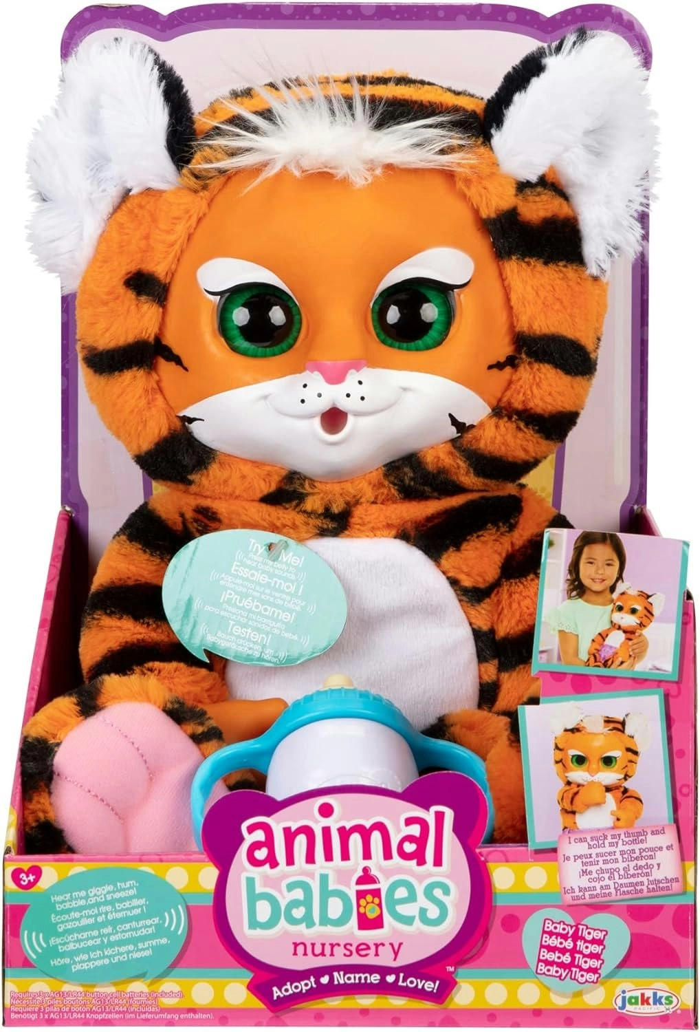 Baby Plush Tiger - Yours to Name & Love!