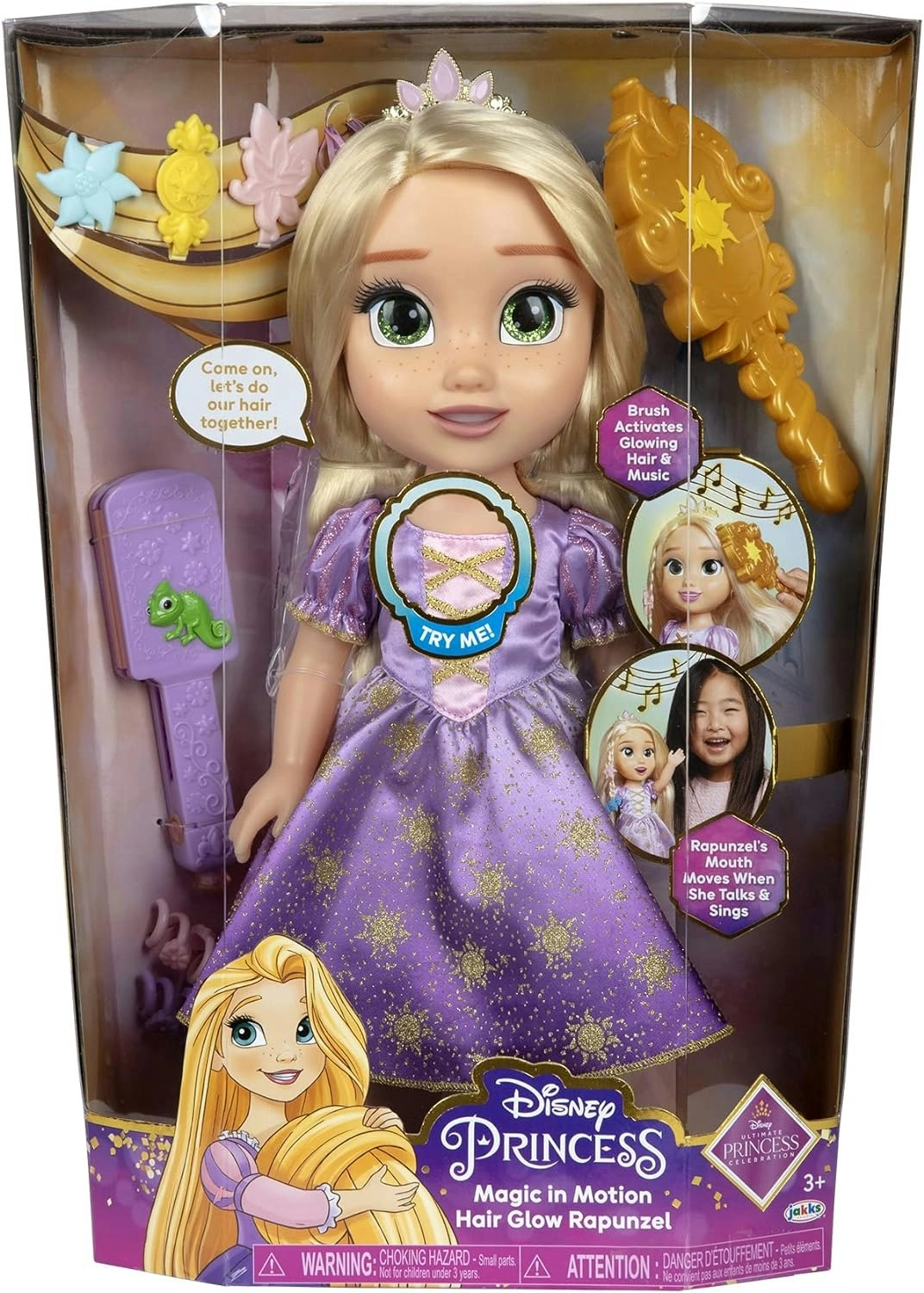 Disney Princess Rapunzel Singing Doll with Glowing Hair & Music