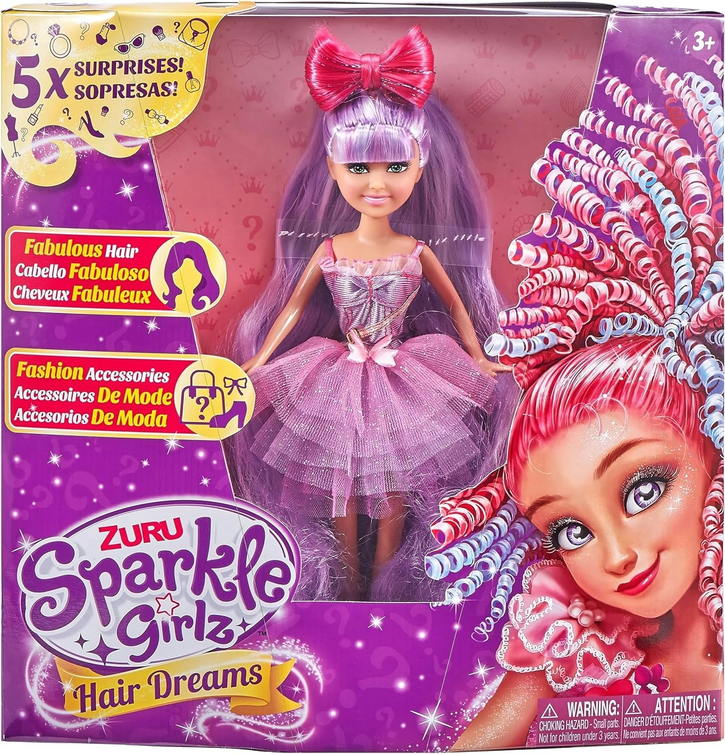 Sparkle Girlz Hair Dreams Rainbow Fairy 2024