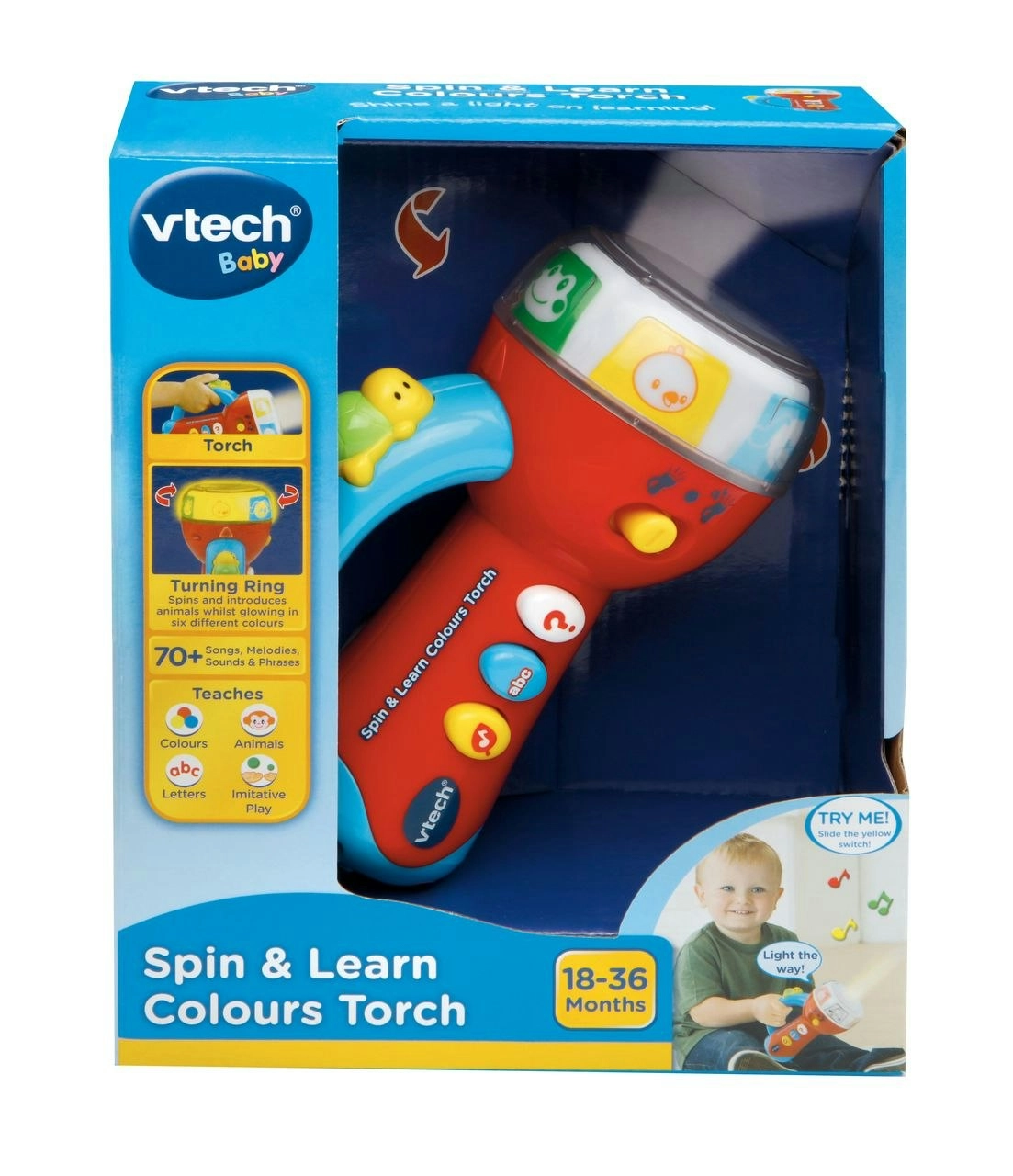 Spin & Learn Colours Torch