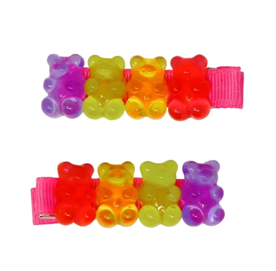 Gummy Bear Hair Clips