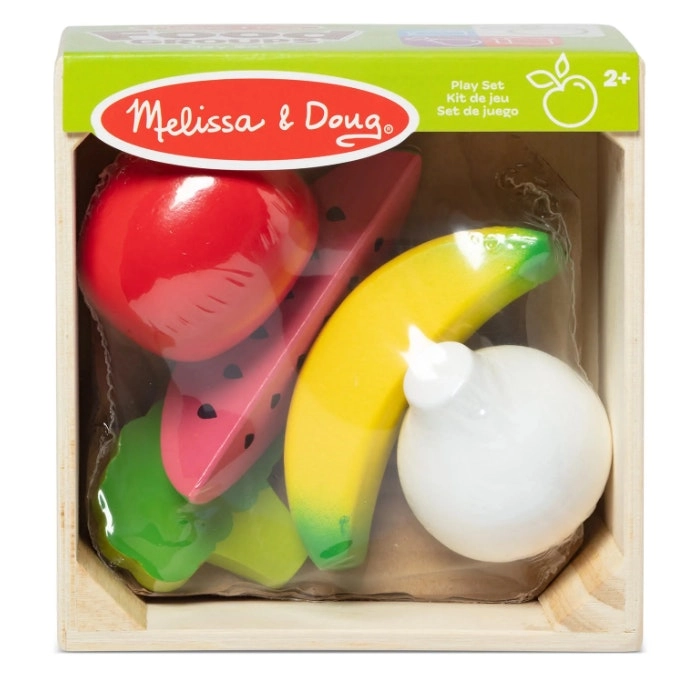 Melissa & Doug Wooden Food Groups Play Set - Produce