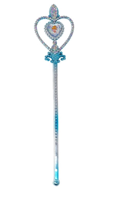 Disney Princess Cinderella Heart Gemstone & Glitter Wand