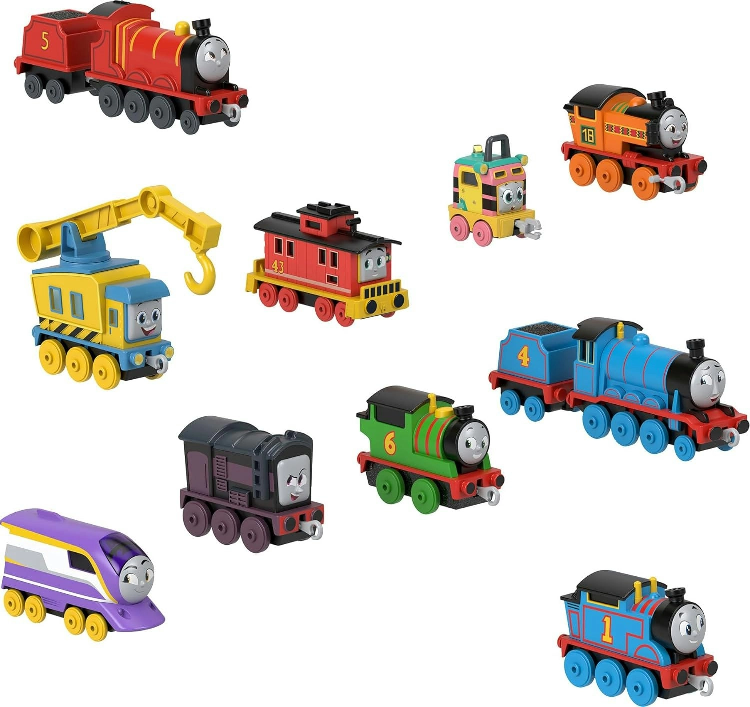 Thomas & Friends The Track Team Engine Pack