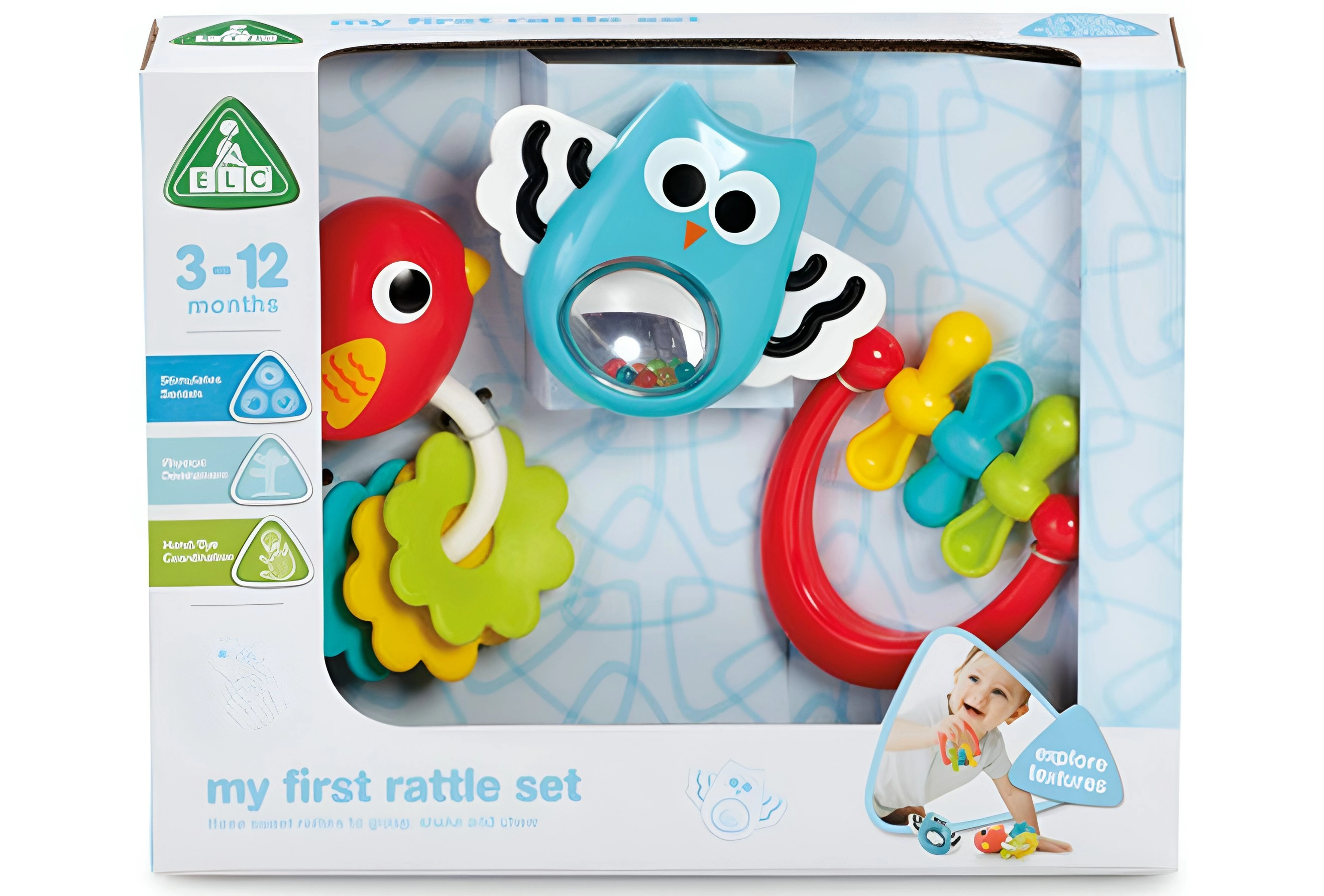 Early Learning Centre - My First Rattle Set