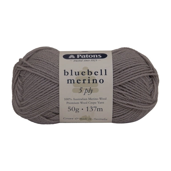 Patons Bluebell Merino 5ply Crochet & Knitting Yarn, 50g Merino Wool Yarn