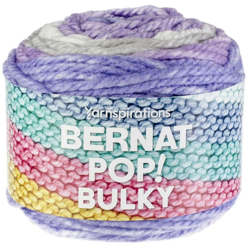 Bernat Pop Bulky Crochet & Knitting Yarn - 280g Acrylic Yarn