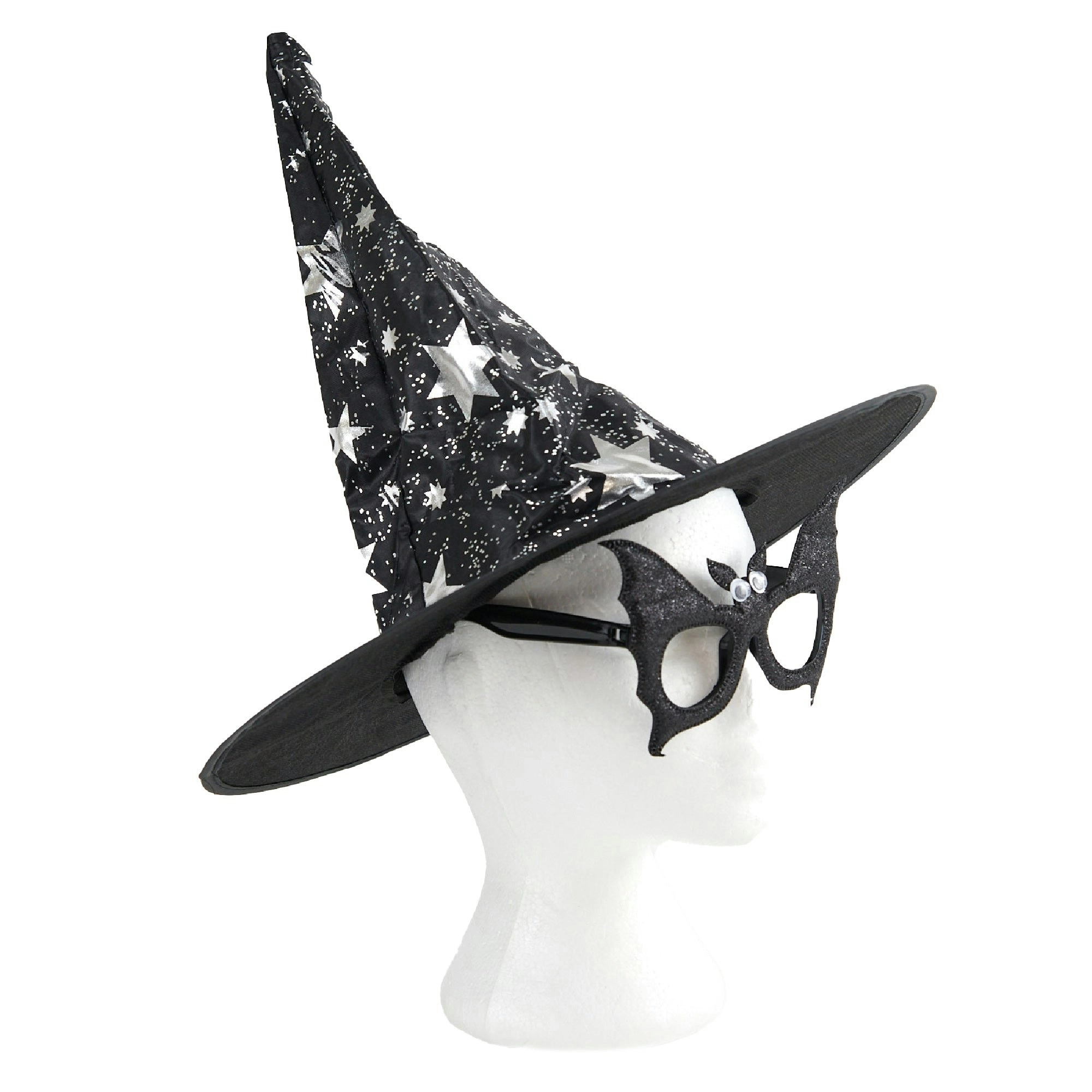 Halloween Witch Hat, Star Print