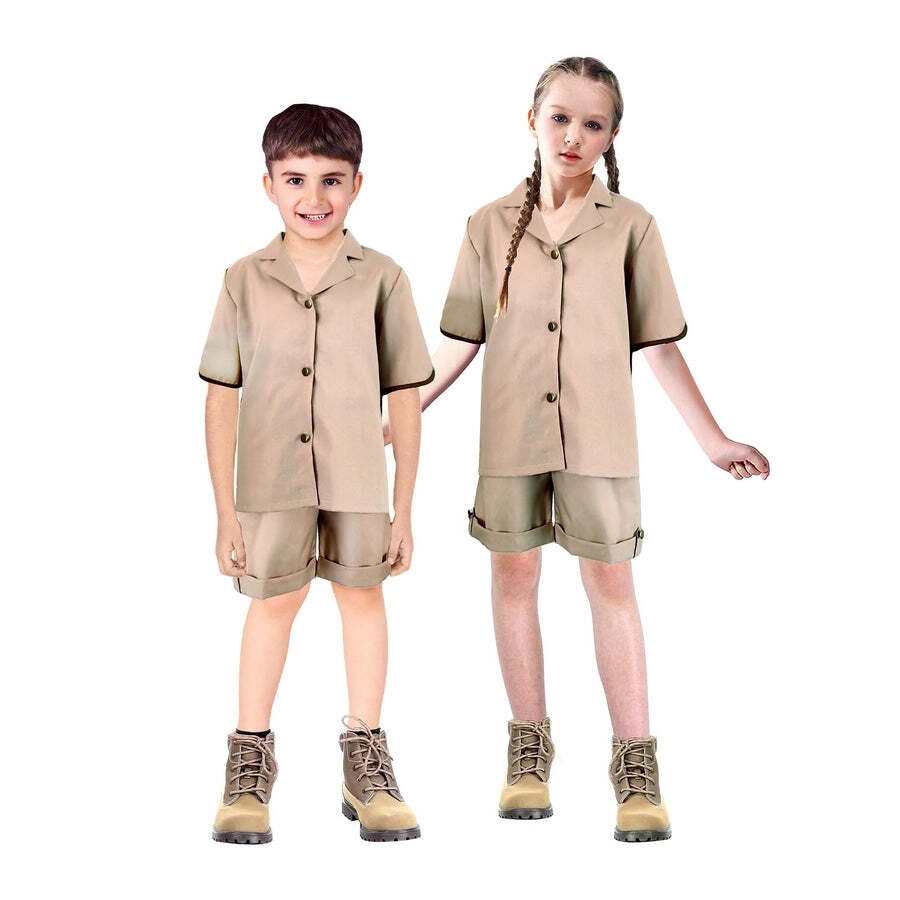 Explorer Wildlife Safari Boys Girls Zoo Book Week Costume Bindi Steve Robert Irwin