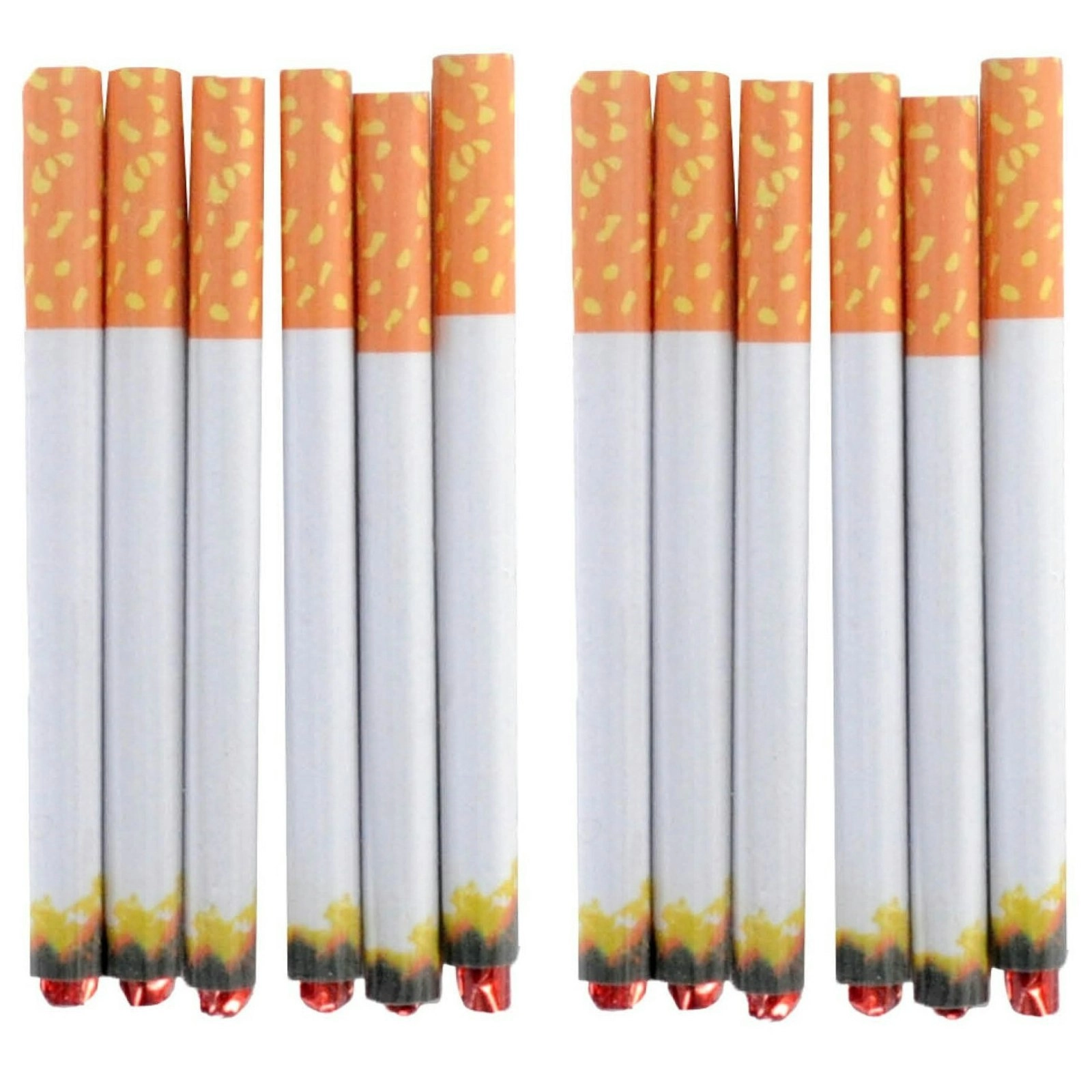 12pcs of Roaring 20s Gangster Flapper Fake Puff Lit Cigarettes