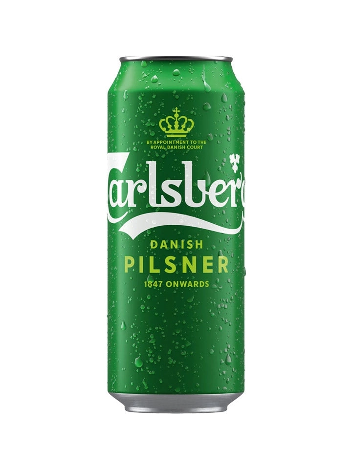 Carlsberg Green Pilsner Beer Case 24 X 500ml Cans