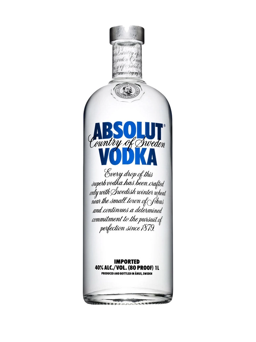 Absolut Swedish Vodka 1l