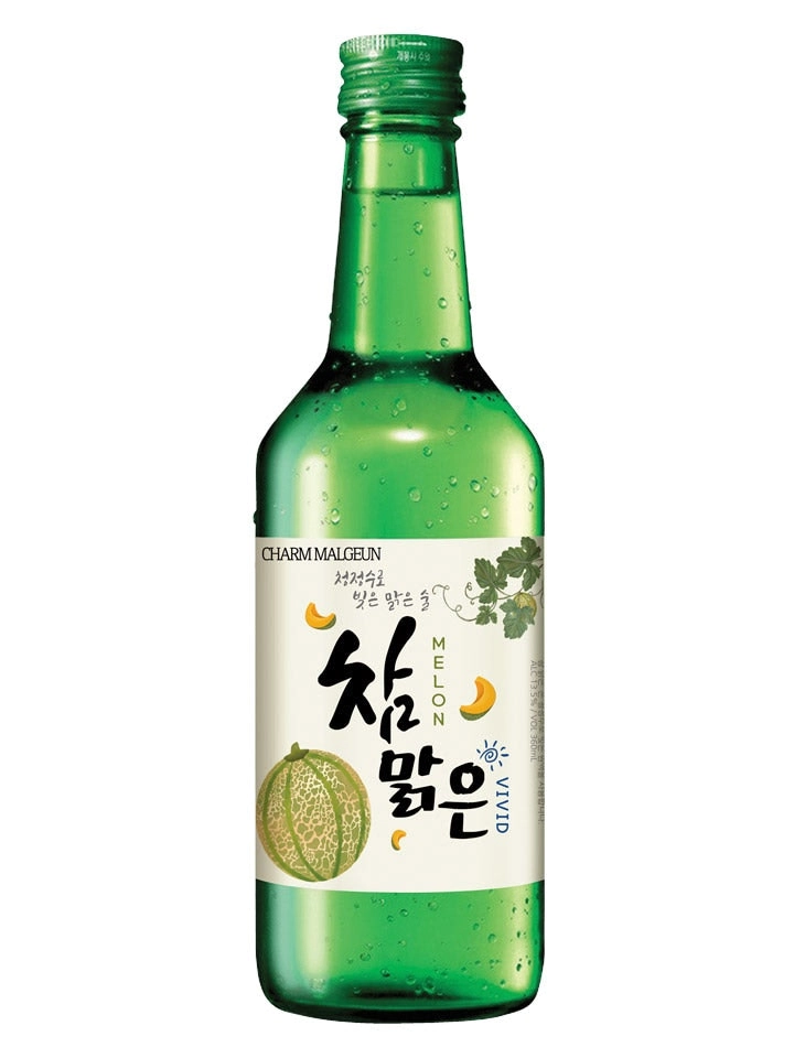 Charm Malgeun Vivid Melon Flavoured Soju 360ml