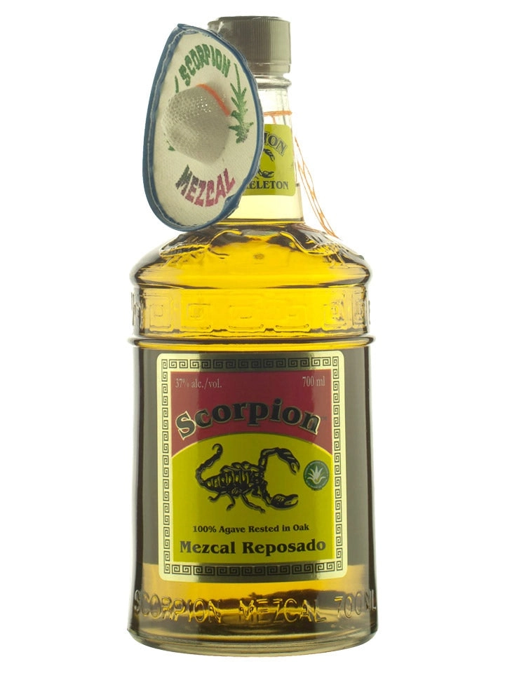 Scorpion Mezcal Reposado With Real Scorpion + Mexican Hat 700ml