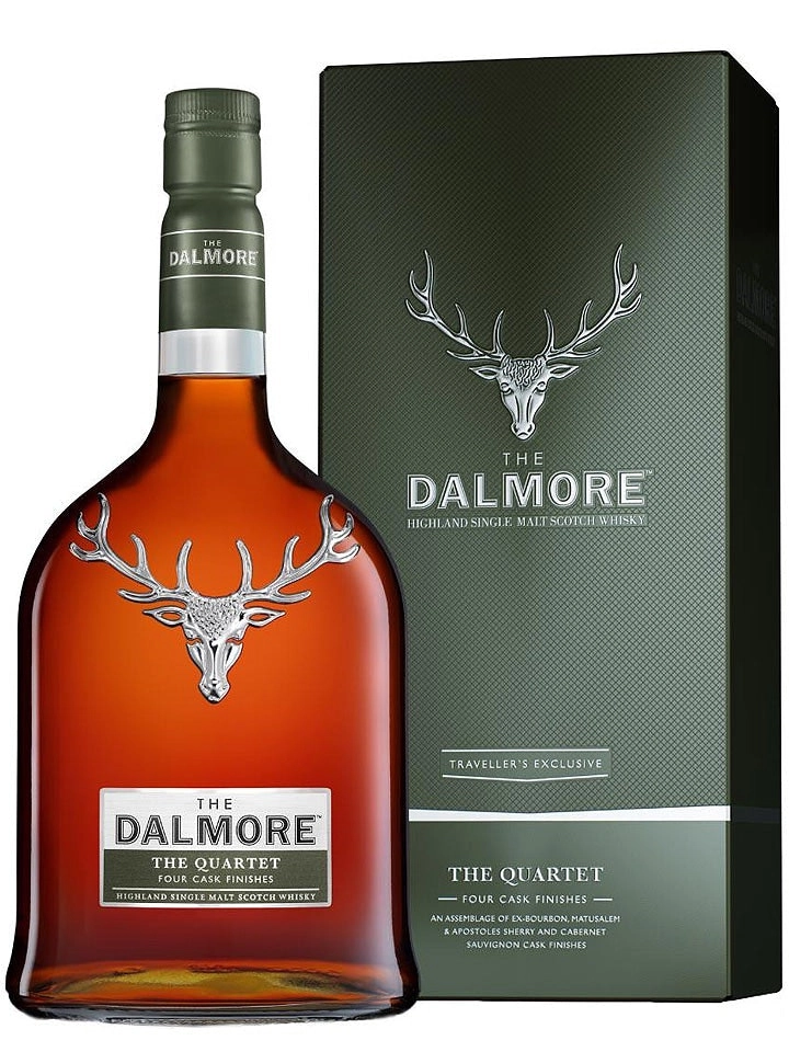 The Dalmore Quartet Highland Single Malt Scotch Whisky 1l