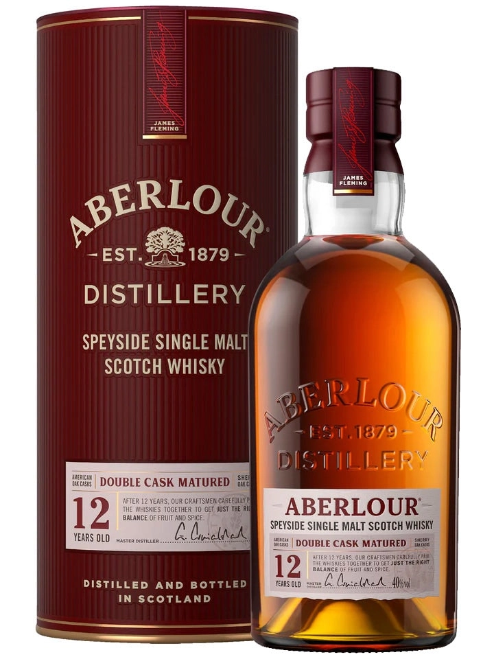 Aberlour 12 Year Old Double Cask Matured Single Malt Scotch Whisky 1l