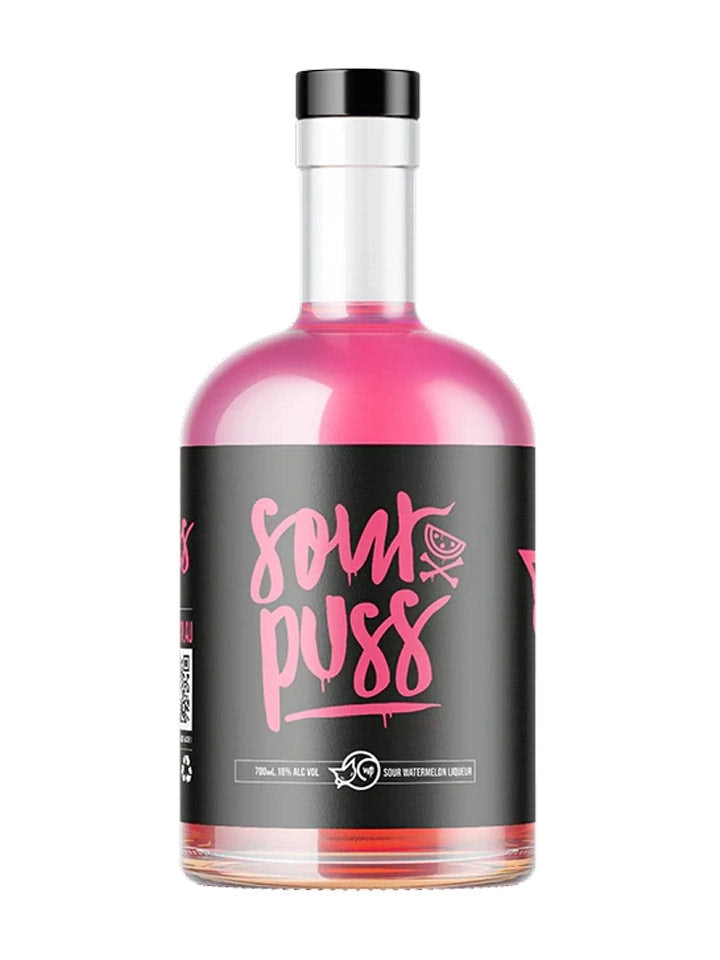 Wet Pussy Sour Puss Sour Watermelon Blended Liqueur 700ml