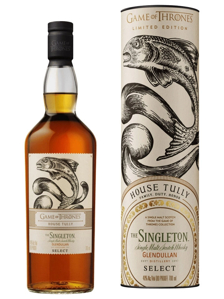 The Singleton Singleton Of Glendullan Game Of Thrones House Of Tully Single Malt Scotch Whisky 700ml