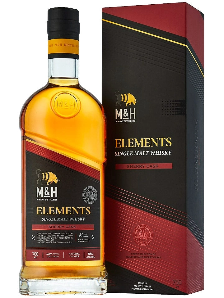 Milk & Honey Elements Sherry Cask Single Malt Israeli Whisky 700ml