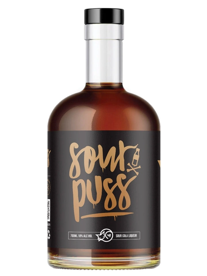 Wet Pussy Sour Puss Sour Cola Blended Liqueur 700ml