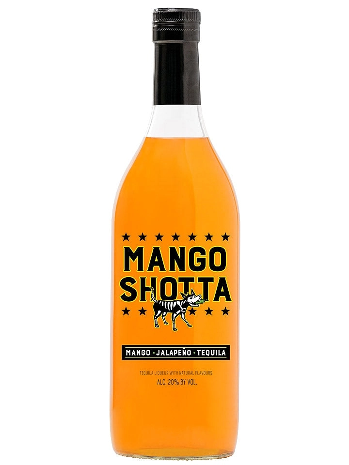 Mango Shotta Spicy Mango & Jalape O Flavoured Tequila Liqueur 750ml