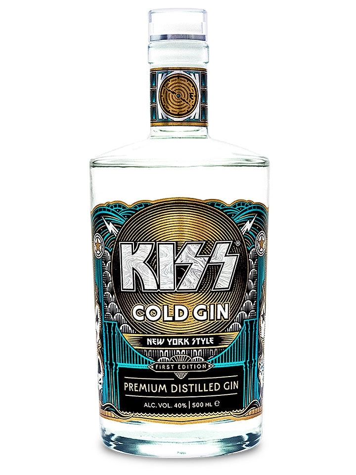 Kiss New York Style Cold Gin 500ml