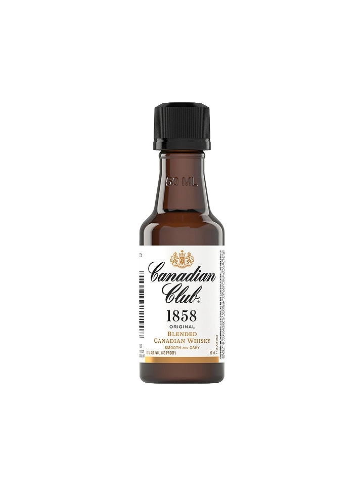 Canadian Club 40% Blended Canadian Whiskey Miniature 50ml