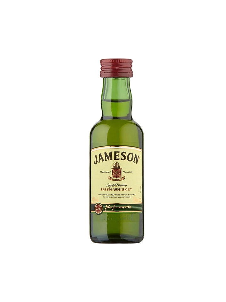 Jameson Blended Irish Whiskey Glass Miniature 50ml