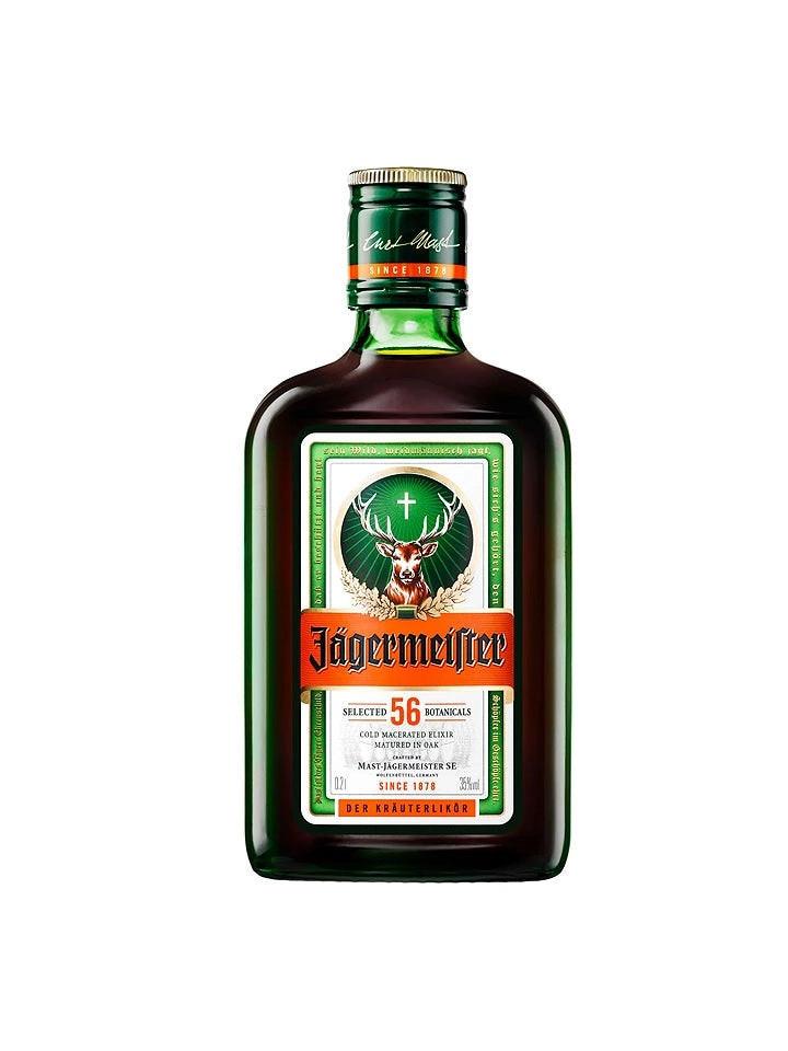 Jagermeister Herb Liqueur Glass Miniature 200ml