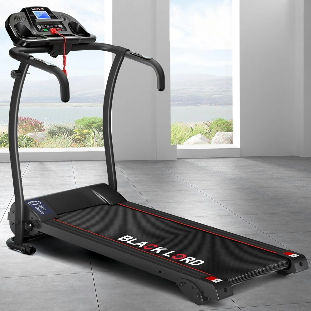 Black Lord Treadmill Electric Exercise Running Machine Foldable Walking Pad