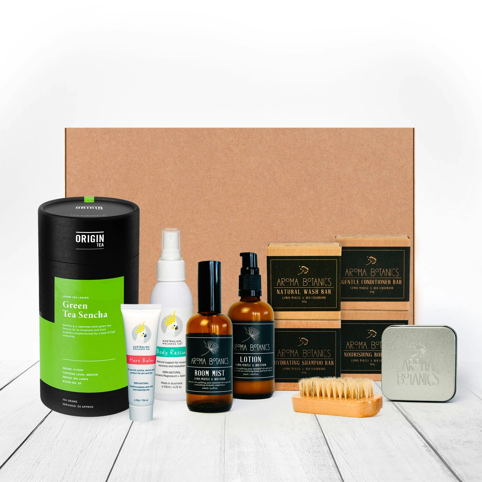 Australian Wellness Co. Self Care/traveller Gift Box