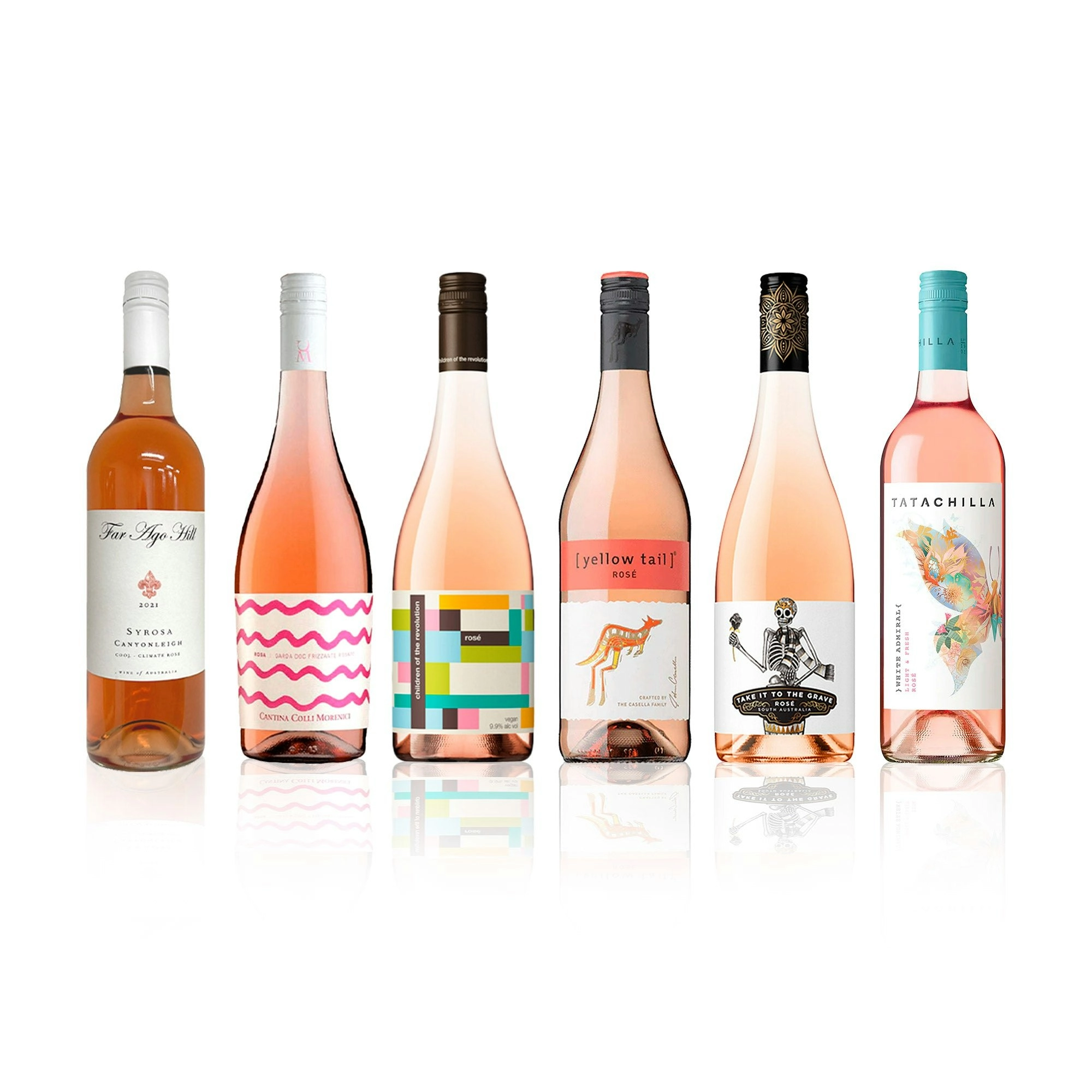 Mixed Cases All The Way Rose Mix 1.0 (6 Bottles)