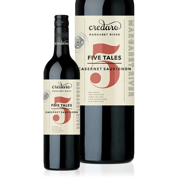 Credaro Five Tales Cabernet Sauvignon 2022 (12 Bottles)