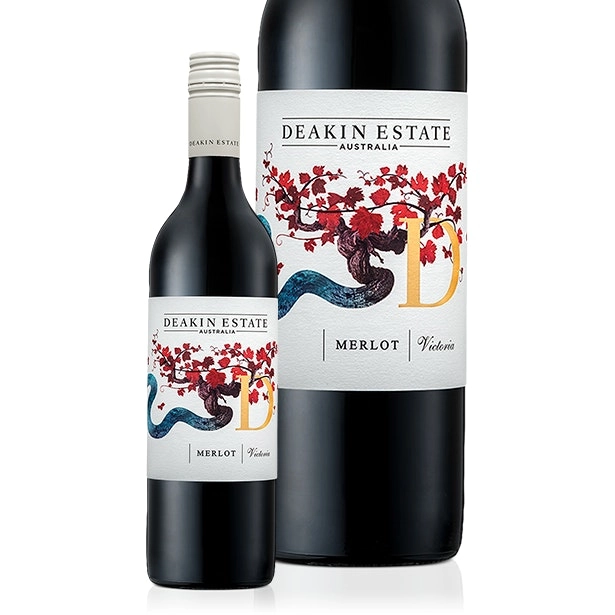 Deakin Estate Merlot  2021 (12 Bottles)