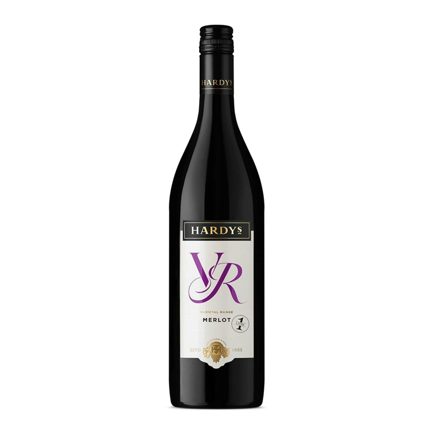 Hardy's Hardys Vr 1ltr Merlot 2023 (12 Bottles)